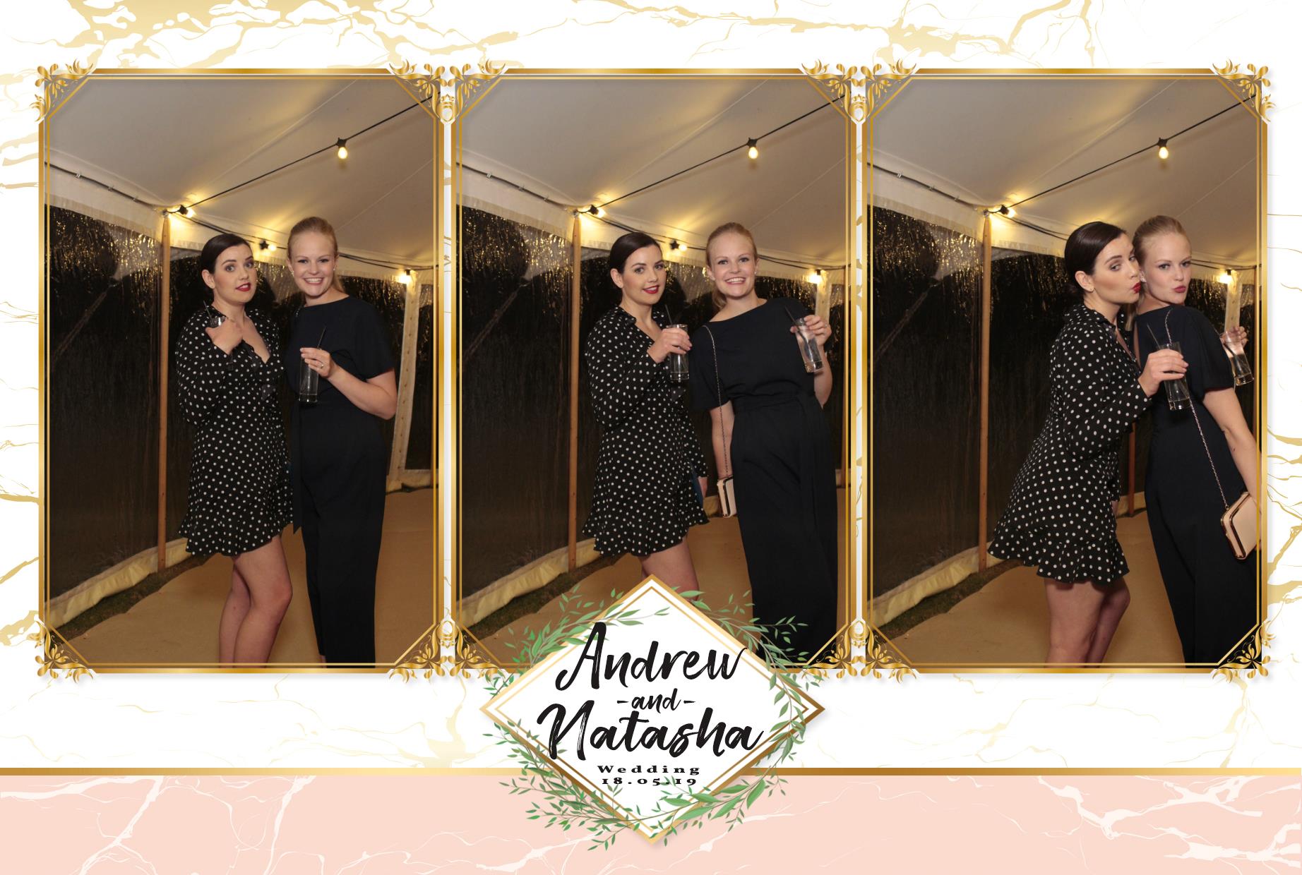 Andrew & Natasha's Wedding  | View more photos from the event at gallery.myphotoboothexperience.co.uk/u/MyPhotoBoothExperienceLtd/Andrew-Natashas-Wedding